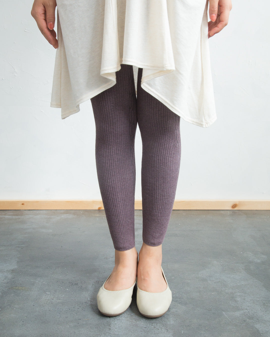 ナチュラル 草木染 ヨガウェア 茜染×槇染 ハンドメイドウェア レギンス ナチュラル 草木染 ヨガウェア 茜染×槇染 ハンドメイドウェア