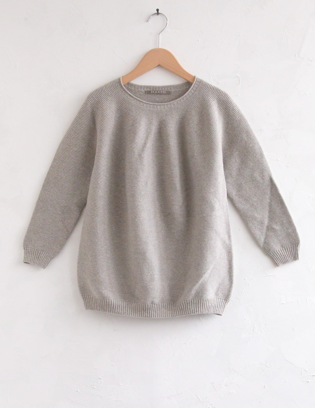 草木染め ウールコットンのプルオーバー – Maito Design Works